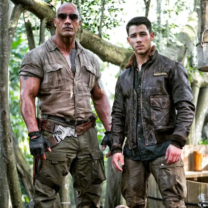 New Jumanji Set Photo From Dwayne Johnson