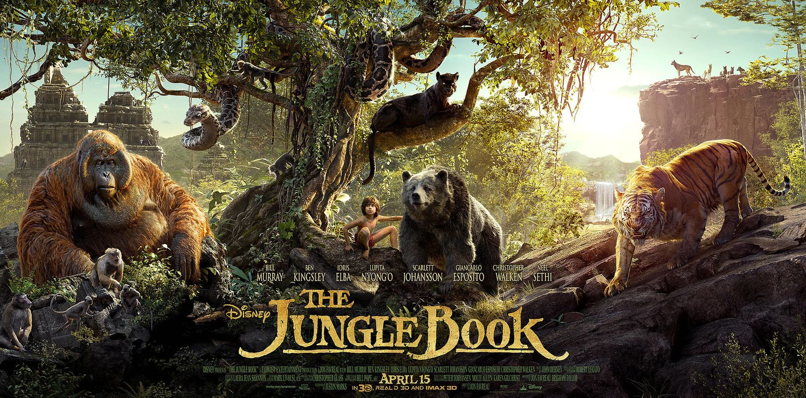 The Jungle Book Dominates The Weekend Box Office Again