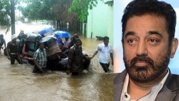 Kamal Haasan Slams Government, Biggies For Chennai’s Condition