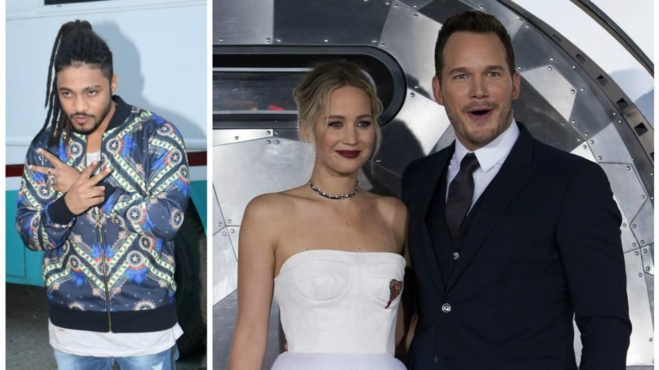  Raftaar’s ‘Aadat' For Jennifer Lawrence, Chris Pratt