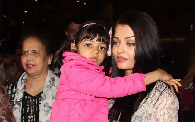 Aishwarya’s Mother Takes A Nasty Fall Due To Paparazzi Mayhem