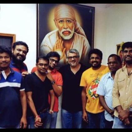 Ajith Surprises Post-Production Team Of ‘Vedhalam’