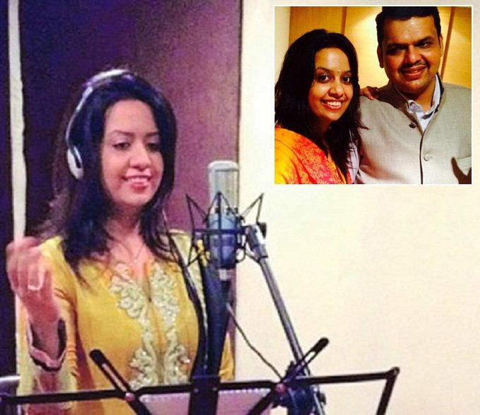 CM Devendra Fadnavis’ Wife Sings For Jai Gangaajal