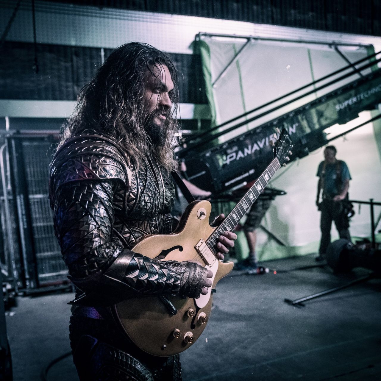 Take A Look At Aquaman In The New Justice League Set Photo
