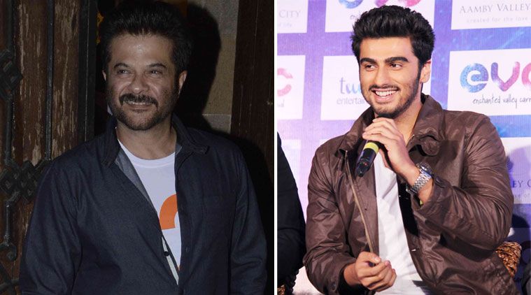  Anil Kapoor and Arjun Kapoor all praise for each other
