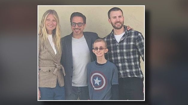 Robert Downey Jr, Chris Evans And Gwyneth Paltrow Surprise Cancer Battling Marvel Fan