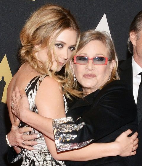 Billie Lourd’s Tribute To Mother Carrie Fisher
