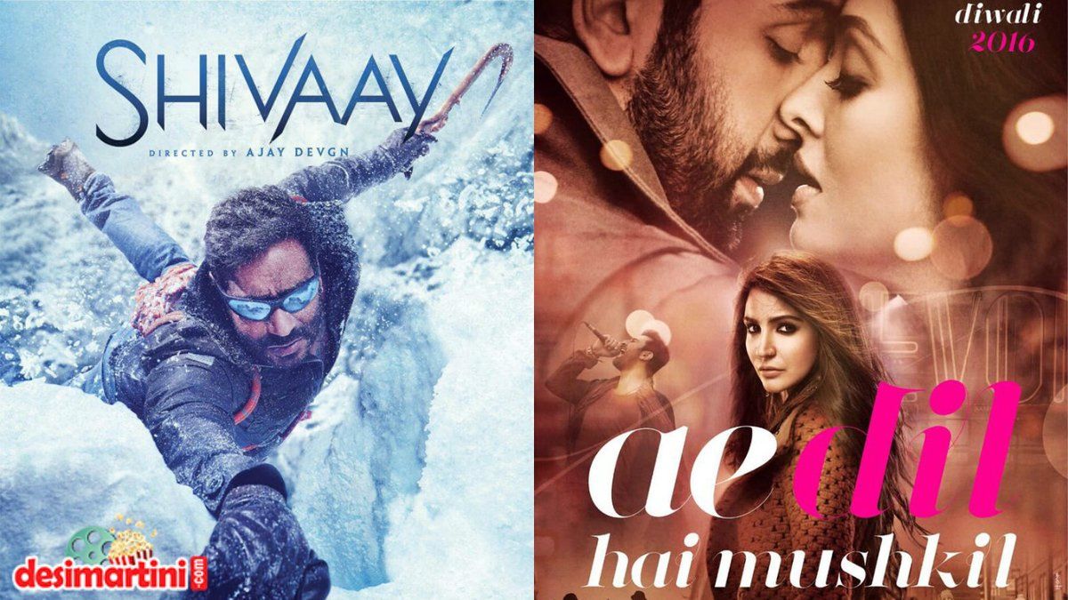 In Numbers: Guess Who’s Winning The Shivaay V Ae Dil Hai Mushkil Battle On Youtube