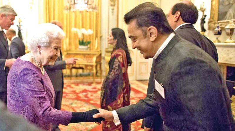 Kamal Haasan Meets Queen Elizabeth After Two Decades