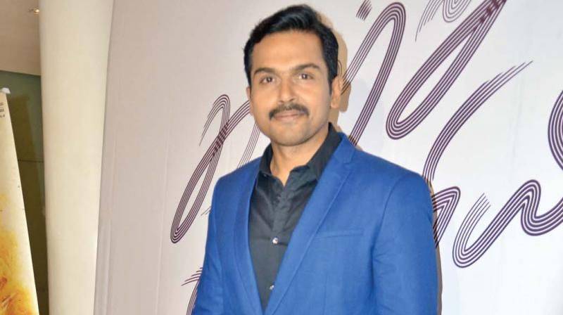 Karthi Turns A Fighter Pilot For His Next