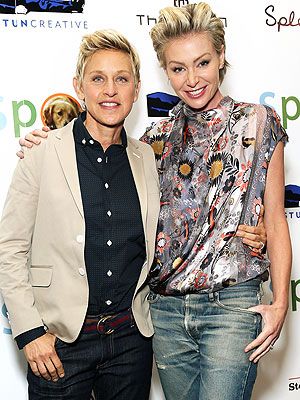 Ellen DeGeneres- Portia de Rossi Heading Spiltsville?