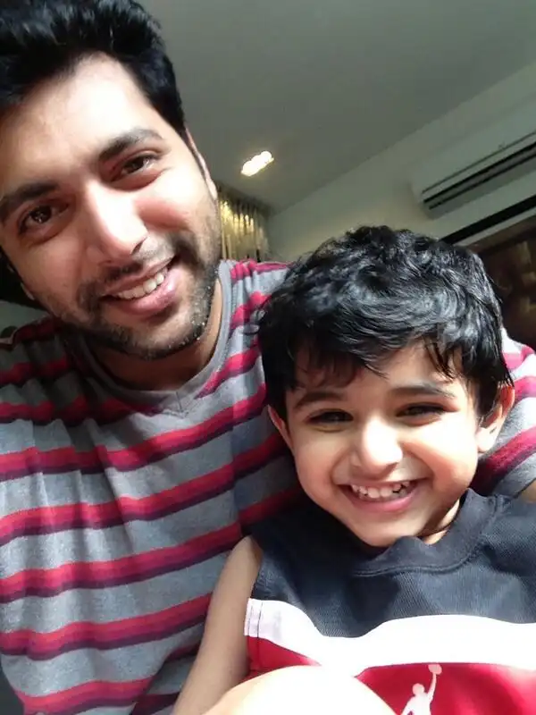 Jayam Ravi’s Son Aarav To Turn Real Relationship Into Reel One For Tik Tik Tik