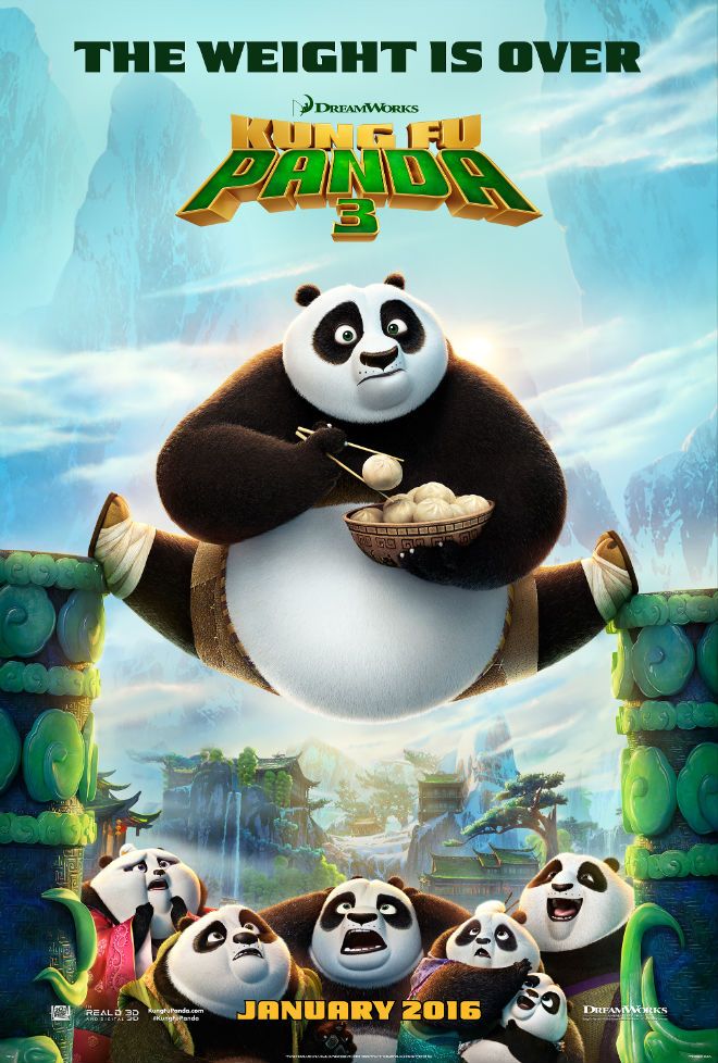 Kung Fu Panda 3 Poster Released