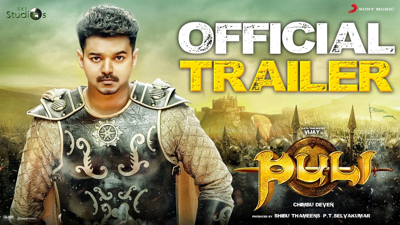 Second Trailer Of ‘Puli’ Also Gets Good Response