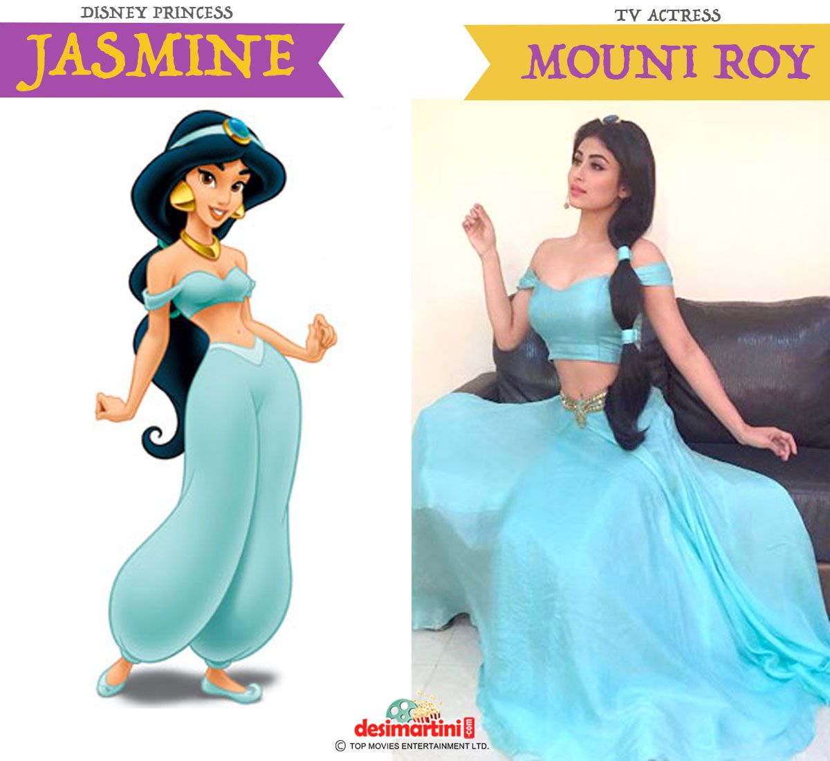 After Mouni Roy, These TV Actresses Can Mesmerise You As Disney Princesses!