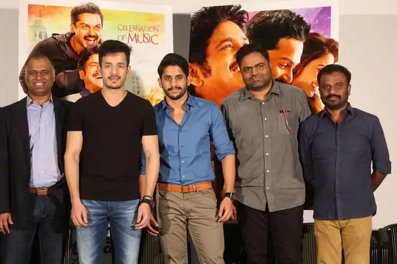 Naga Chaitanya And Akhil Akkineni Launch Nagarjuna’s ‘Oopiri’ Trailer