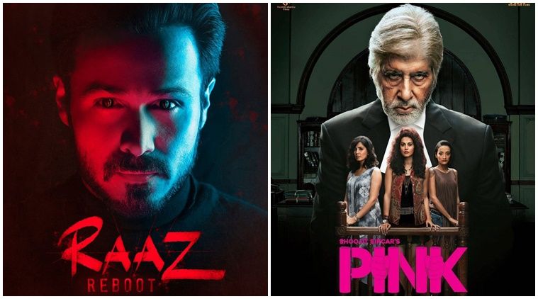 Box Office: Pink Shows Solid Jump, Raaz Reboot Drops Down