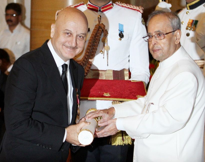 Ajay Devgn, Anupam Kher Honoured With Padma Awards