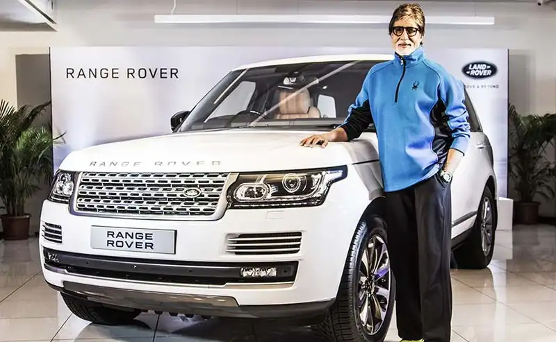 Big B Drives Home A Brand New Range Rover Autobiography LWB