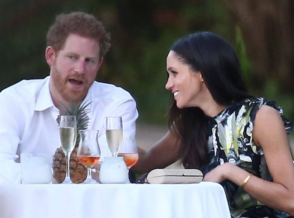 Prince Harry And Meghan Markle Spotted At A Jamaican Wedding