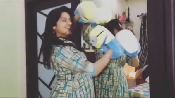 Diya Aur Baati Hum Star Deepika Singh Aka Sandhya Flaunts Her Baby Bump In This Boomerang Video
