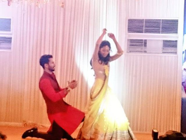 Shahid-Mira’s Sangeet: Shahid Bends Down On Knees for Wife-To-Be