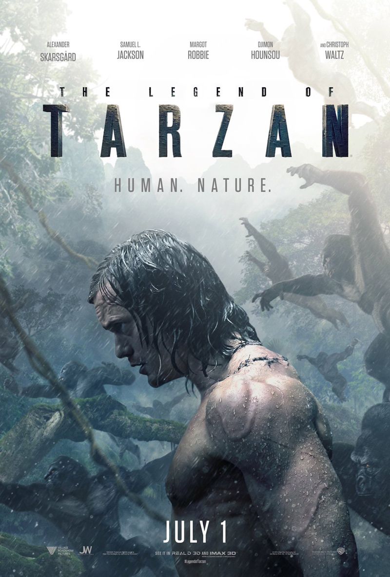 New The Legend of Tarzan Trailer, Poster Released