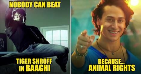 These Tiger Shroff Meme's Show Why He Is The Butt Of All The Jokes!