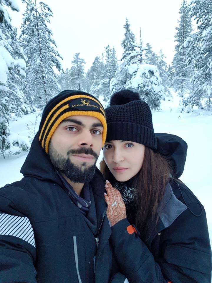 Anushka Sharma Posts Her First Selfie With Virat From Their Honeymoon