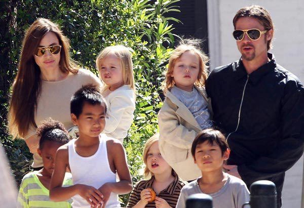 Brad Pitt And Angelina Jolie To Bury The Hatchet For Kids