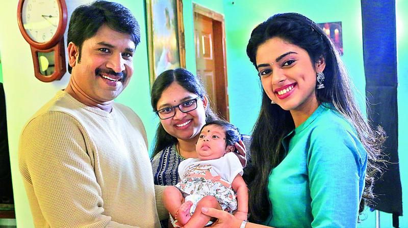 Srinivas Reddy’s Baby Debuts Onscreen