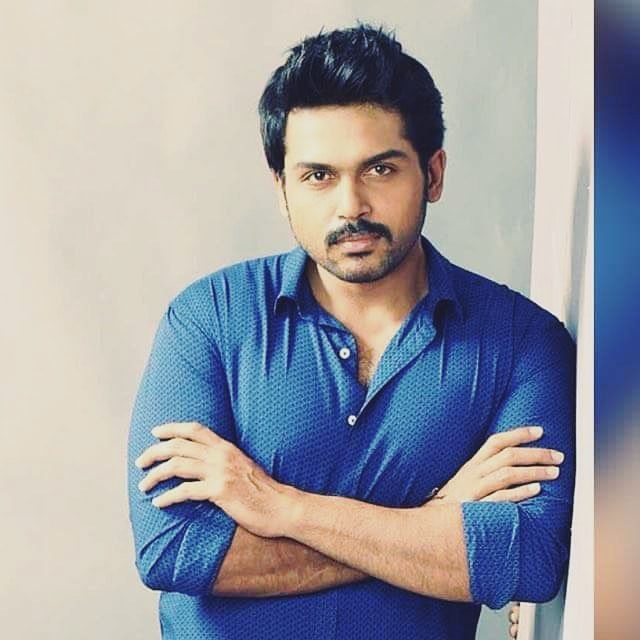 Karthi Receives A Surprise Visit From Two People On Sets Of His Next 