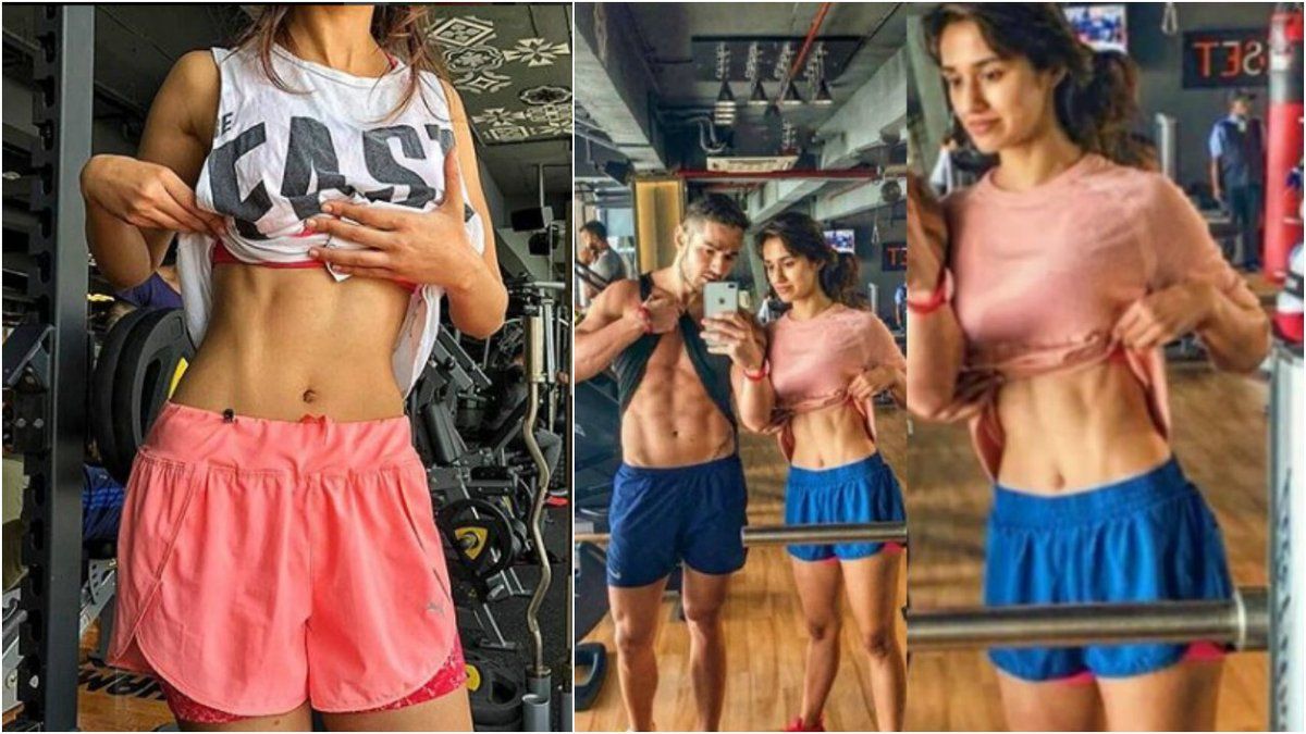 Disha Patani Looks Hot As Hell As She Flaunts Her Rock Hard Abs In This Picture