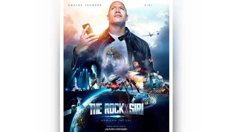 Apple's Siri And The Rock Set Out To Conquer The World