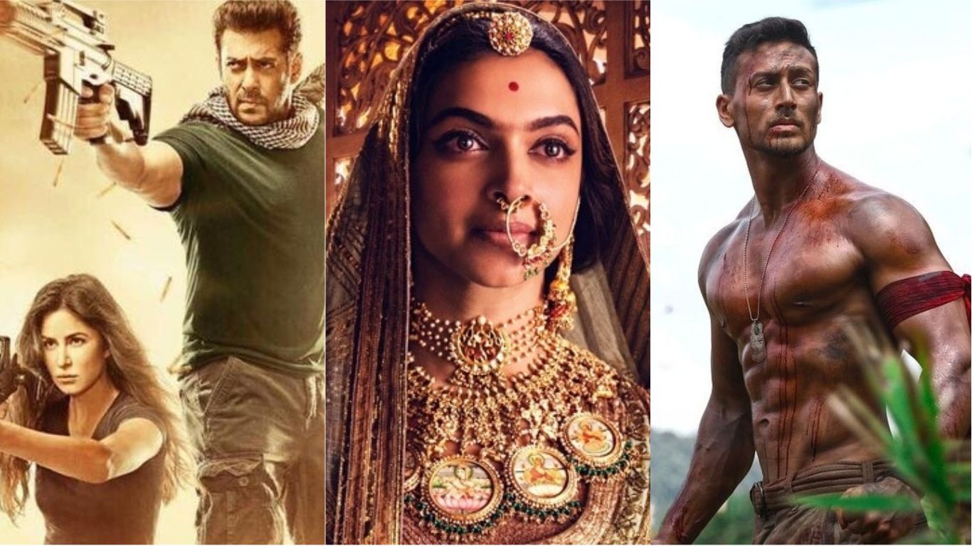 Bollywood Gets Back On Track Gathers 900 Crores With Mega Hits Like Tiger Zinda Hai, Padmaavat And Baaghi 2