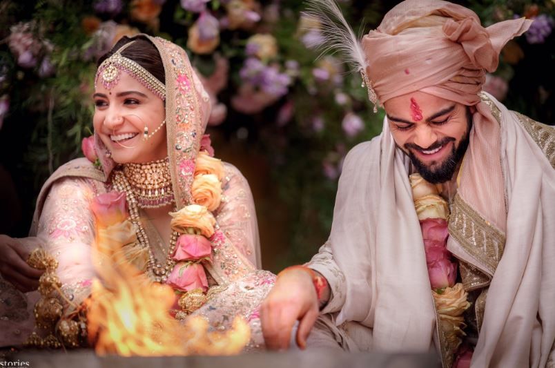 Decoding Virat Kohli And Anushka Sharma's Dreamy Wedding Look