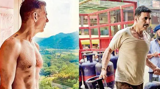 अक्षय कुमार ने आनंद एल राय की फिल्म 'रक्षा बंधन' के लिए बढ़ाया वजन, देखिये नई तस्वीर 