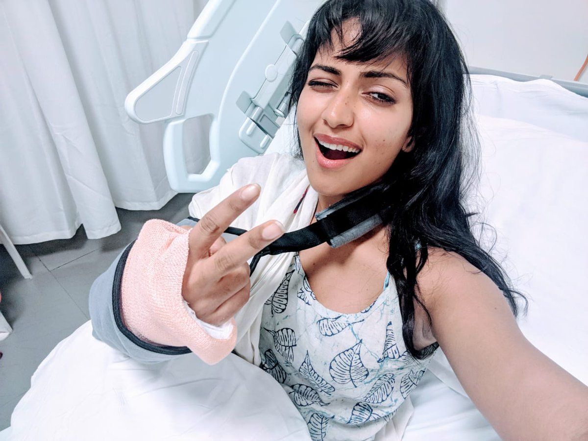 Actor Amala Paul Injured While Shooting For Her Upcoming Film