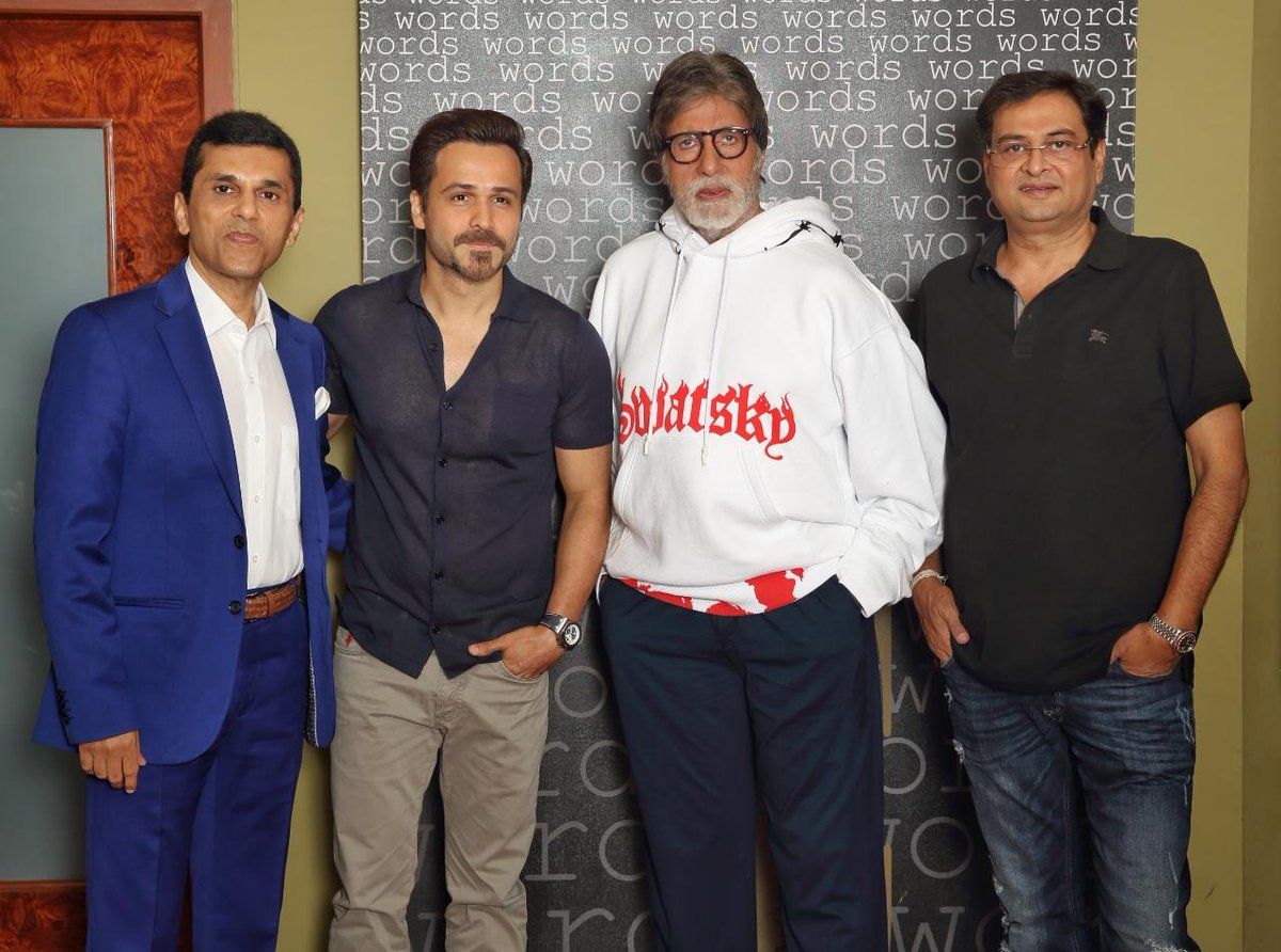 Amitabh Bachchan And Emraan Hashmi's Debut Collaboration Titled 'Chehre', Will Release On This Date