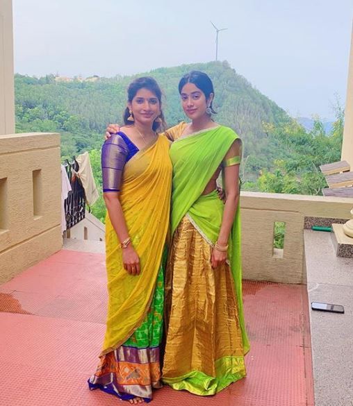 Janhvi Kapoor’s Colorful Half-Saree Is The Festive Update Your Wardrobe Is Craving For