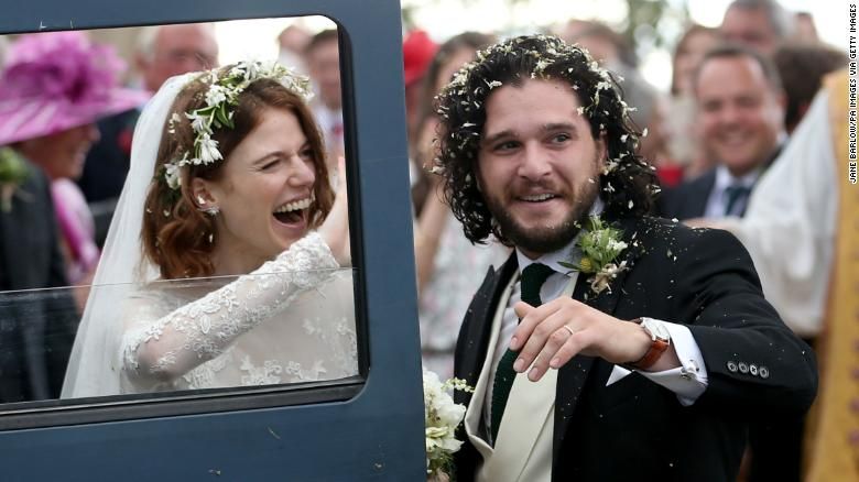 WOW! Kit Harrington and Rose Leslie Tied The Knot