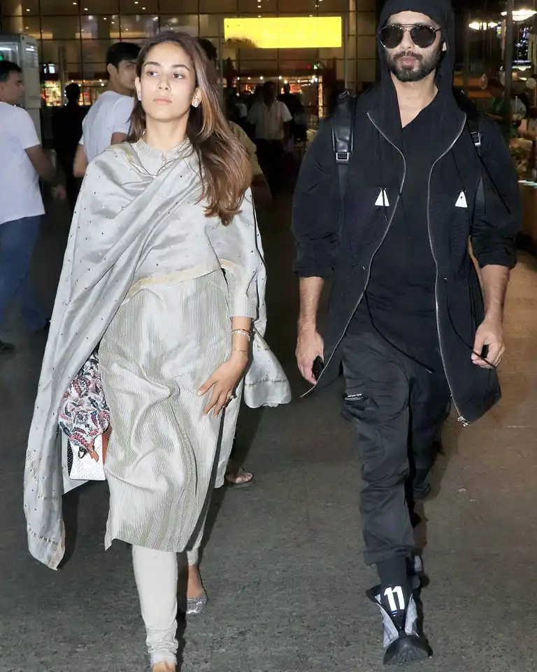 Here’s How To Get Mira Rajput’s Chic Monochrome Desi Look