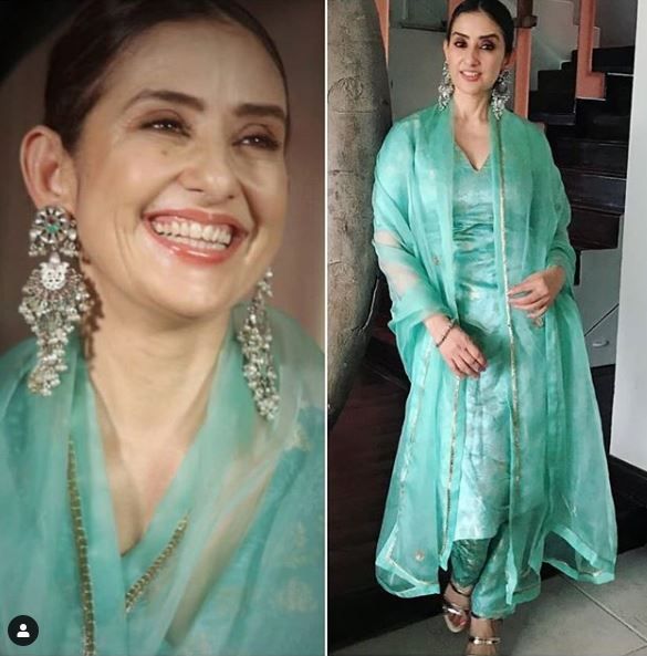 Get The Look: Monisha Koirala’s Silk Ensemble Proves That Class Never Goes Out Of Style