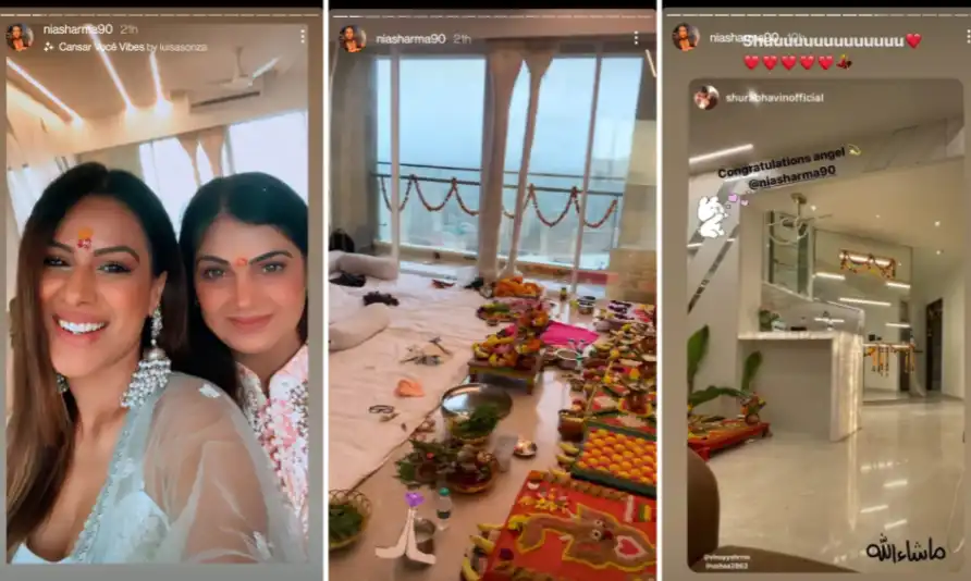 निया शर्मा ने अपने नए घर में किया प्रवेश, सामने आई तस्वीरें और वीडियो 