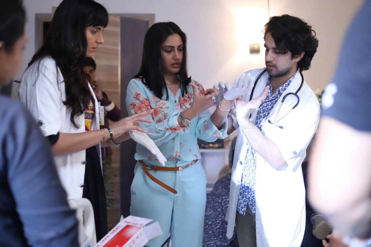 The Cast Of Sanjivani 2 Gets Trained By Real Doctors On Set