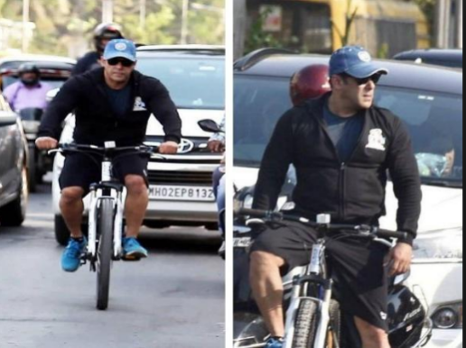 Salman Khan's Cycle Ride Without Helmet Makes Fans Angry