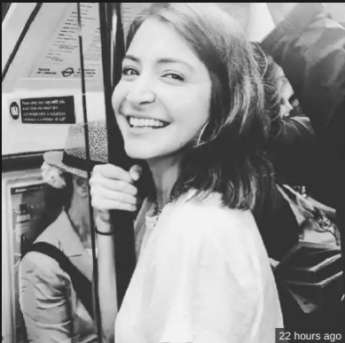 'Joyful' Anushka Sharma Takes A Tube Ride In London