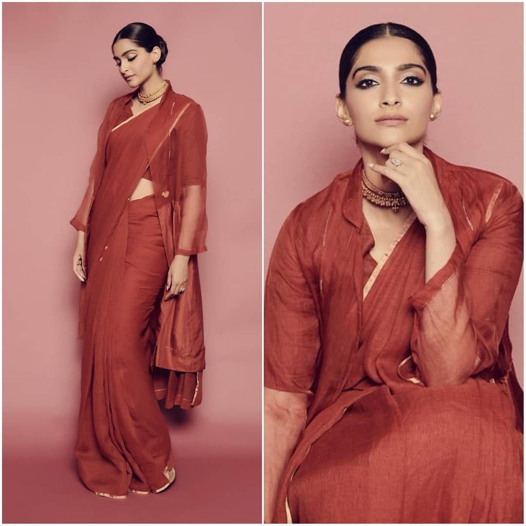 Sonam Kapoor Eclectic Saree Look Need To Be In Your Fashion Arsenal ASAP