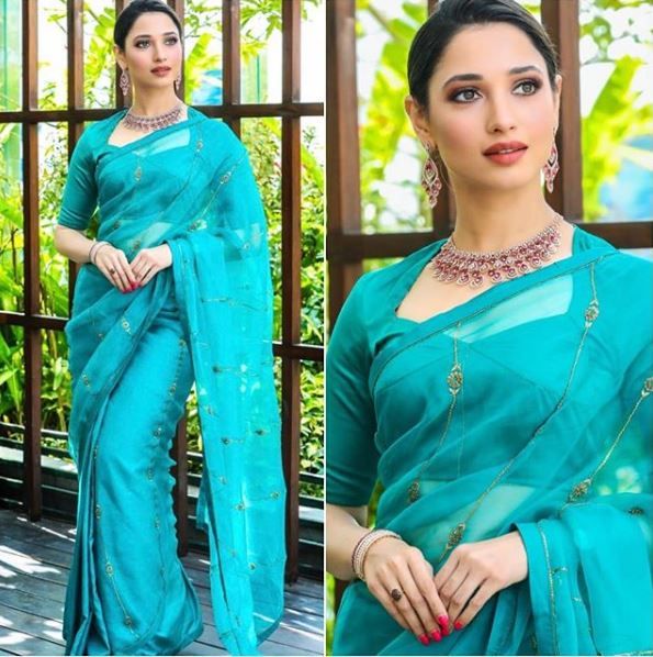 Tamannaah Bhatia’s Saree Look Is The Perfect Blend Of  Contemporary Style With Timeless Elegance, Here's How To Get It