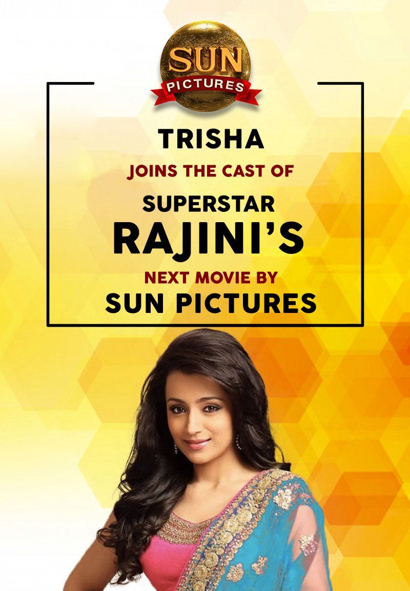 Trisha Joins Rajinikanth's Film With Karthik Subbaraj?